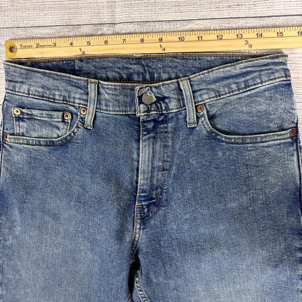 Levis Mens 511 Slim Fit Denim Jeans W32 L34 Medium Wash Cotton - Picture 5 of 16